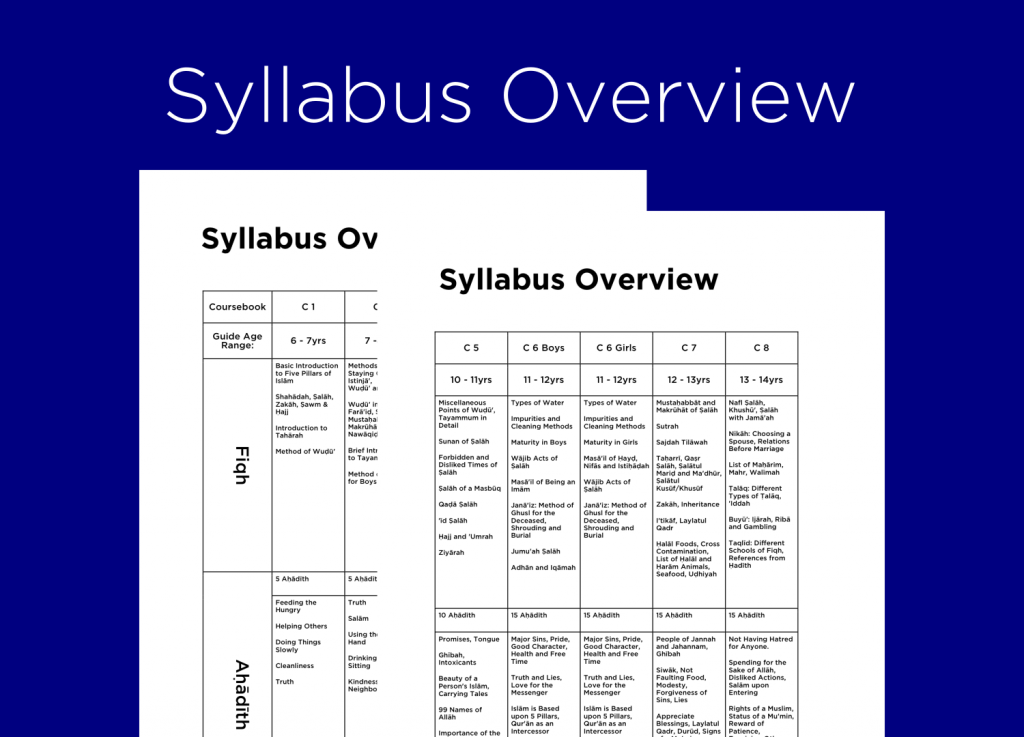 syllabus-overview-an-nasihah-publications