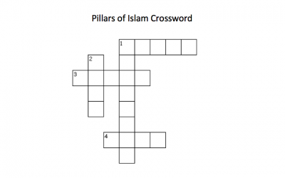 C1 Pillars of Islam Crossword