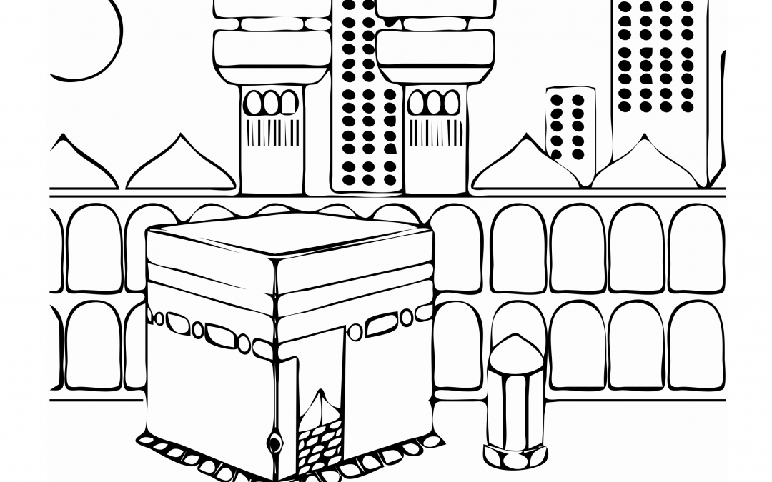 Hajj Colouring Sheet