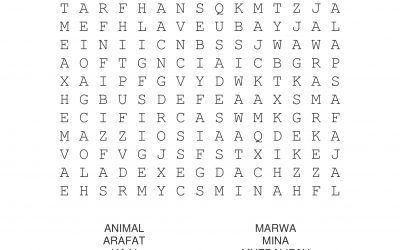 Hajj Wordsearch