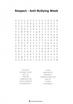 Respect Wordsearch  An Nasihah Publications