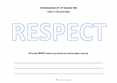 respect colouring sheet an nasihah publications