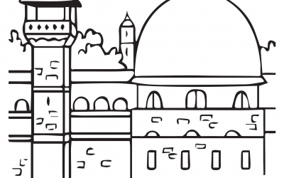 Masjid Al-Aqsa Colouring Sheet