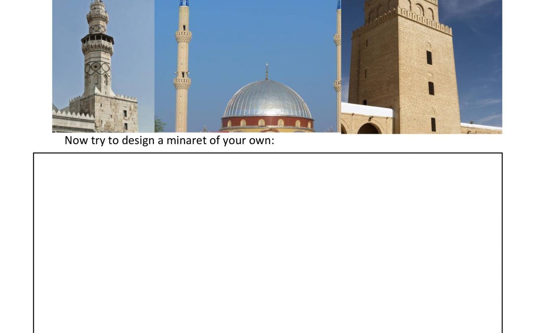 Design your own Minaret Activity