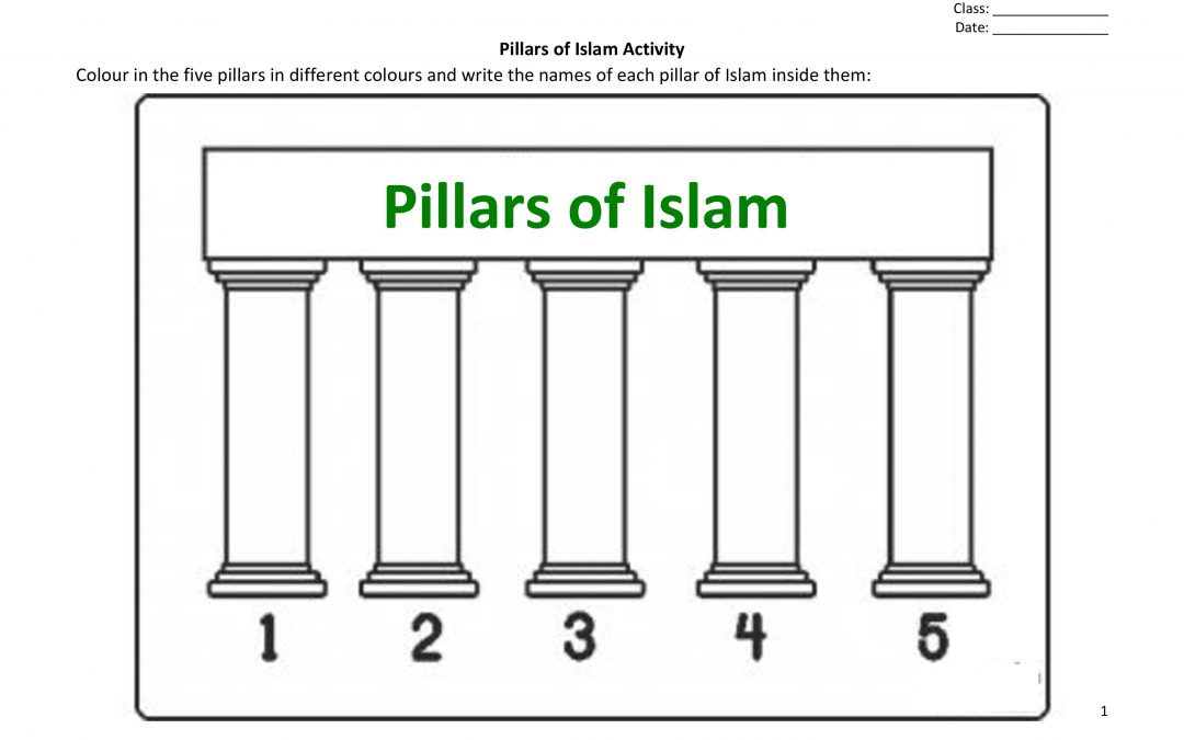 Pillars of Islam Activity