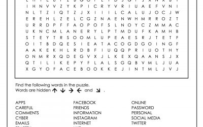 Safer Internet Day Wordsearch