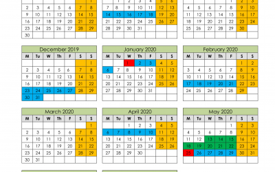 Annual Term Dates 2019/2020