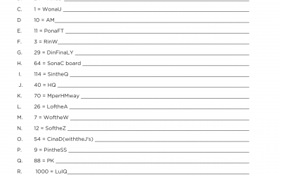 Mashwarah Worksheets