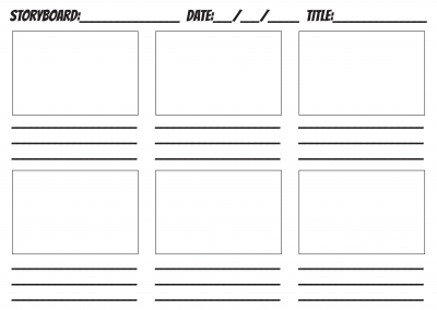 Storyboard Template | An Nasihah Publications