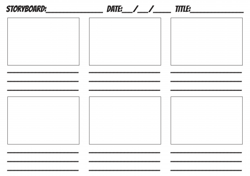 Storyboard Template | An Nasihah Publications