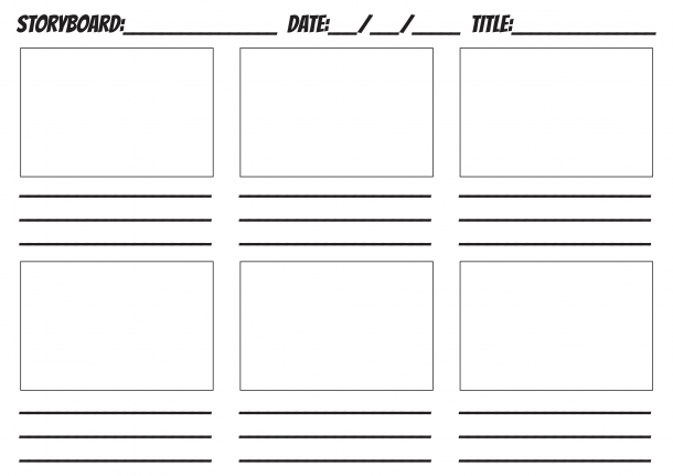 Storyboard Template | An Nasihah Publications