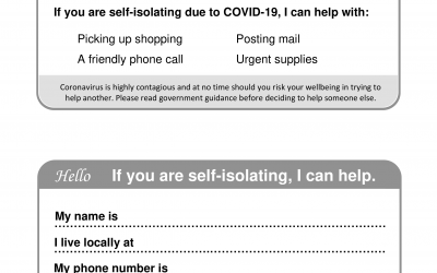 Coronavirus Support Templates