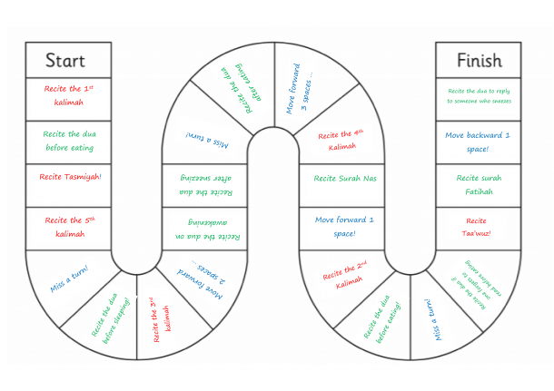 Dua / Surah / Kalimah Game | An Nasihah Publications