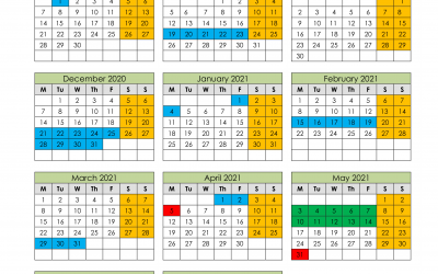 Madrasah Term Dates 2020/2021