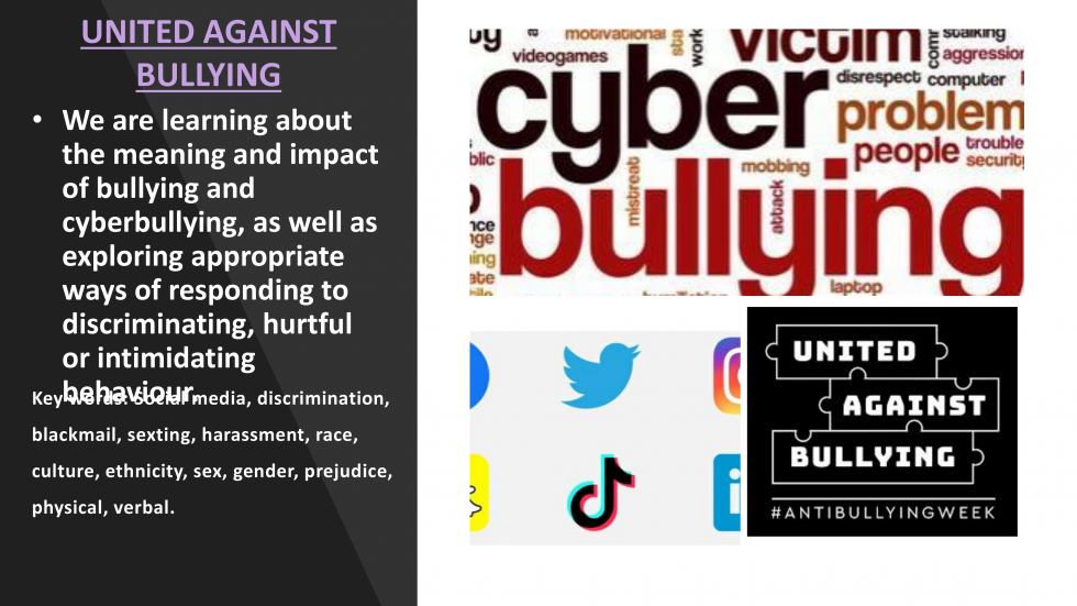 Cyber bullying- United against bullying | An Nasihah Publications