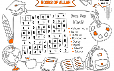 Books of Allah – Puzzle Activities