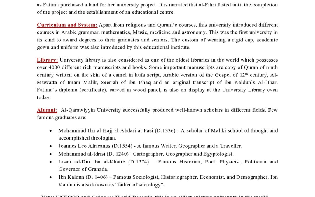 Al-Qarawiyyin University